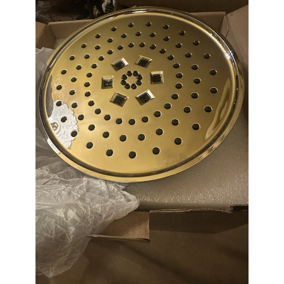 Brizo Other - Brizo 87476-PC-2.5 H2Okinetic Round Multifunction Shower Head - Polished Chrome